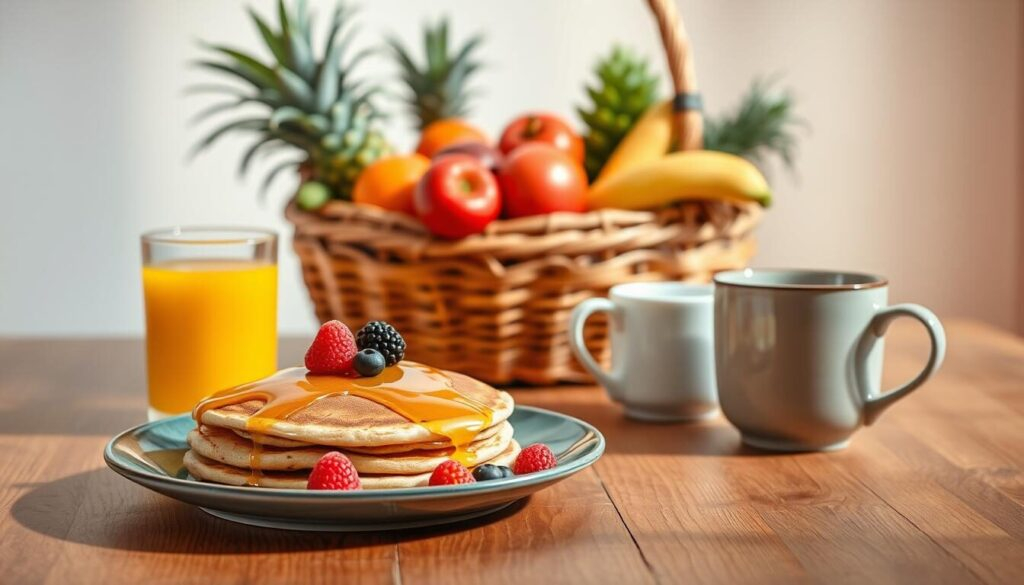 petit-déjeuner rapide et sain
