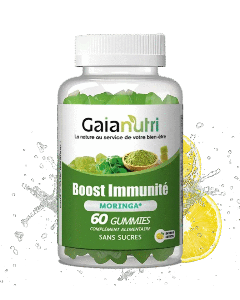 Gummies moringa au gout citron