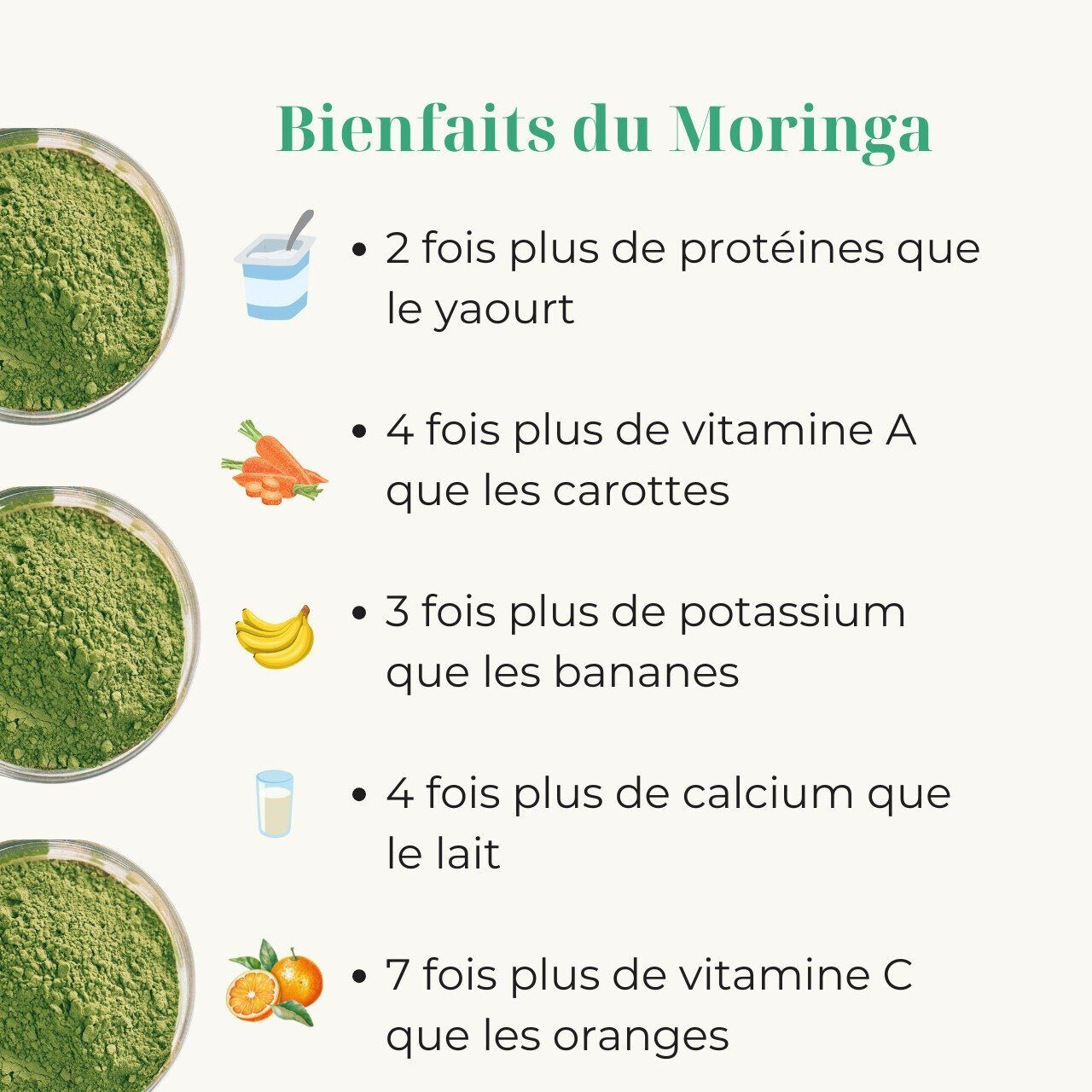 Poudre de Moringa pure 100 g – Image 3