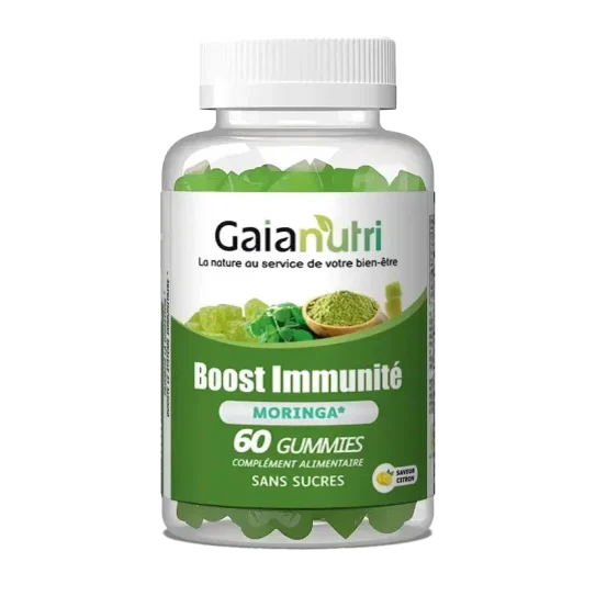 Gummies Gaianutri Boost Immunité pour renforcer vos défenses immunitaires.